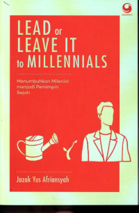 Image of Lead or leave it to millennials :