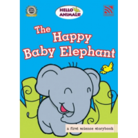 Image of The happy baby elephant