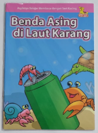 Image of Benda asing di laut karang