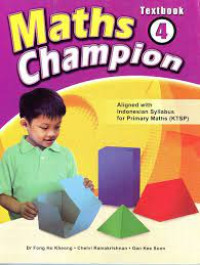 Image of Maths champion 4 : textbook