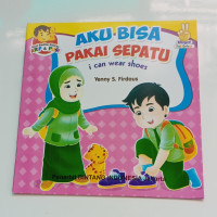 Image of Aku bisa pakai sepatu