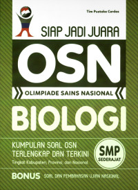 Image of Siap jadi juara olimpiade sains nasional : biologi SMP