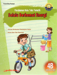 Image of Pendalaman tematik 4B : selalu berhemat energi